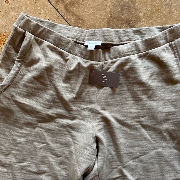 J. Jill Garment Dyed Light Mocha Slim Leg lounge Pants size large - Picture 8 of 8